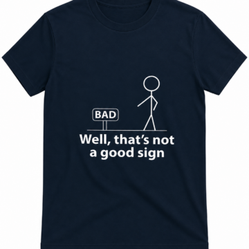 Navy Blue Slim Fit Cotton T-Shirt
