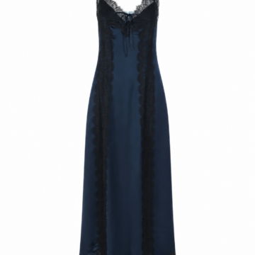 Blue Floral Maxi Dress
