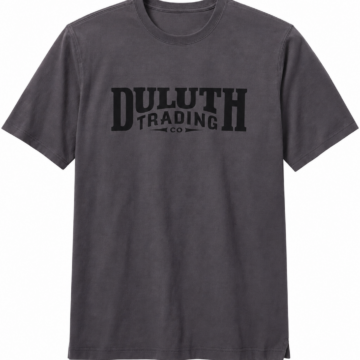 Charcoal Retro Graphic T-Shirt